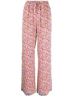 M Missoni широкие брюки с цветочным принтом