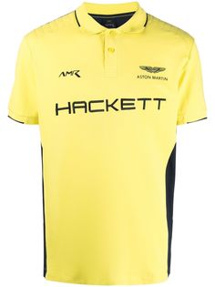 Hackett x Aston Martin Racing рубашка поло из коллаборации с Aston Martin Racing