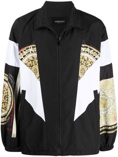 Versace легкая куртка с принтом Baroque