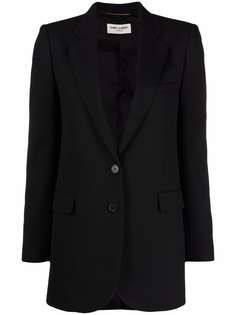 Saint Laurent однобортный блейзер