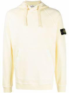 Stone Island худи с нашивкой-логотипом