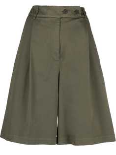 Semicouture шорты-бермуды широкого кроя