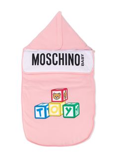 Moschino Kids спальный конверт Toy Teddy