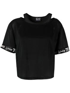 Ea7 Emporio Armani многослойная футболка с логотипом