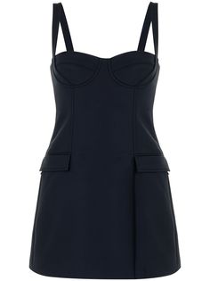 Dion Lee платье мини с бюстье