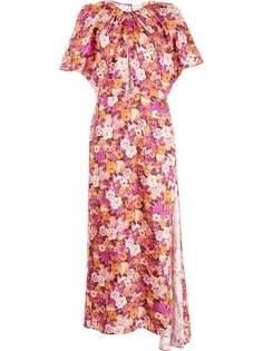 Magda Butrym платье макси с цветочным принтом