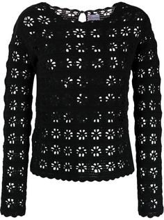 RED Valentino топ с длинными рукавами