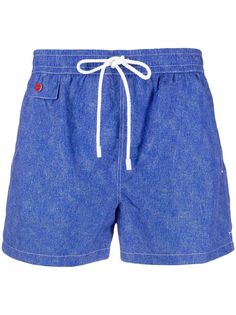 Kiton плавки-шорты с принтом