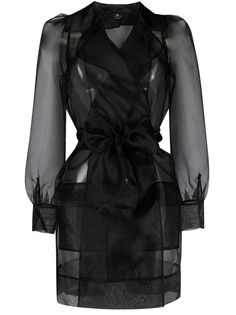Elisabetta Franchi блузка с запахом