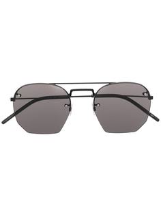Saint Laurent Eyewear солнцезащитные очки в квадратной оправе