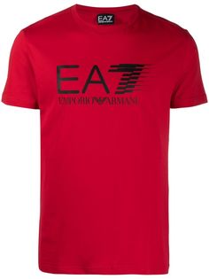 Ea7 Emporio Armani футболка с логотипом