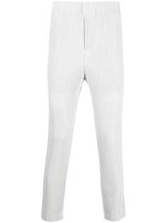 Homme Plissé Issey Miyake плиссированные брюки кроя слим
