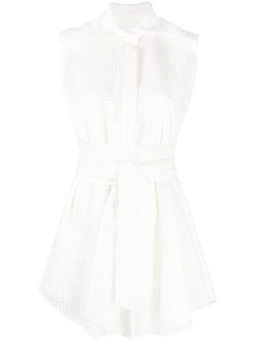 RAQUETTE платье Eyelet с завязками