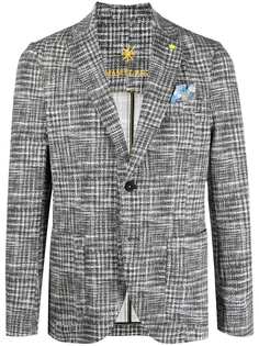 Manuel Ritz однобортный пиджак из джерси