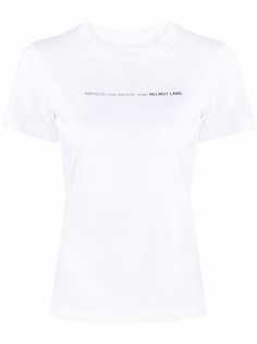 Helmut Lang футболка с надписью