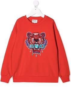 Kenzo Kids толстовка с вышивкой