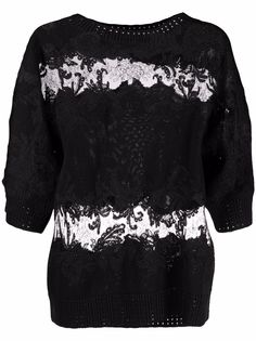 Ermanno Scervino трикотажный топ с вырезом
