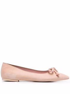 Pretty Ballerinas балетки с заостренным носком и бантом