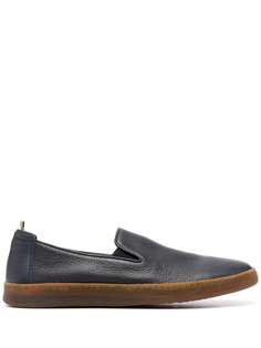 Officine Creative лоферы из зернистой кожи