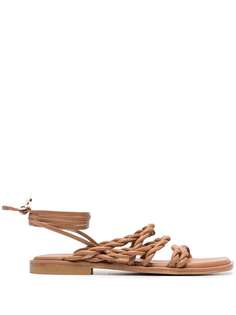 Stuart Weitzman сандалии с плетеными ремешками