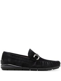 Salvatore Ferragamo лоферы с декором Gancini