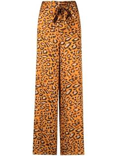 Maria Lucia Hohan брюки с леопардовым принтом