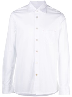 Kiton рубашка с нашивкой