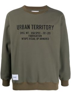 WTAPS толстовка с вышитым логотипом (W)Taps