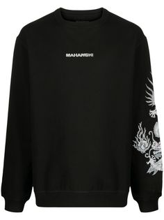 Maharishi толстовка с вышитым логотипом