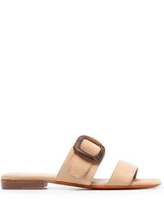 Santoni сандалии с пряжкой
