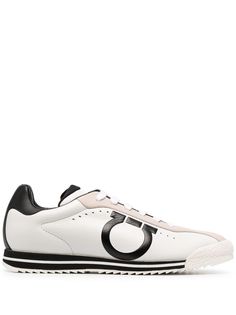 Salvatore Ferragamo кроссовки с логотипом Gancini