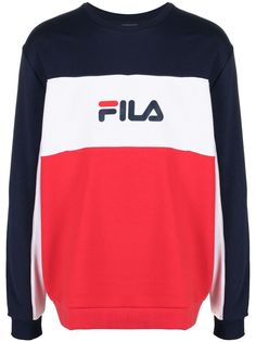 Fila толстовка в стиле колор-блок