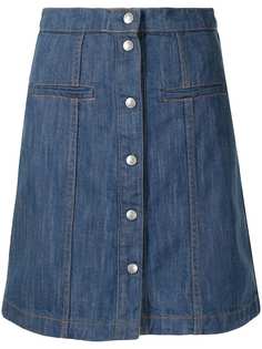 MANNING CARTELL джинсовая юбка А-силуэта