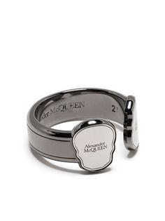 Alexander McQueen кольцо с логотипом Skull