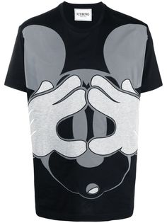 Iceberg футболка Hiding Mickey
