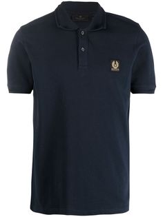 Belstaff рубашка поло с нашивкой-логотипом