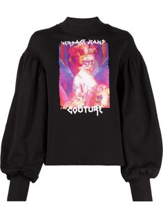 Versace Jeans Couture толстовка с графичным принтом