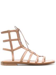 Stuart Weitzman сандалии Korachi со шнуровкой