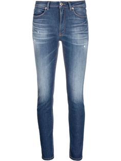 Dondup брюки скинни средней посадки