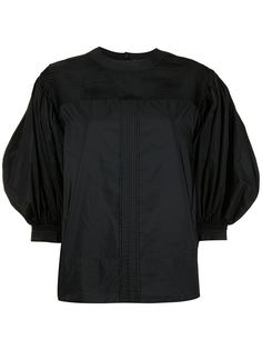 Jil Sander блузка с пышными рукавами