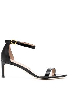 Stuart Weitzman лакированные босоножки с ремешком на щиколотке
