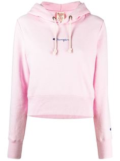 Champion худи с вышитым логотипом