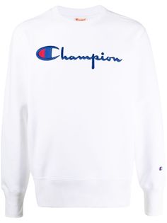 Champion свитер с вышитым логотипом