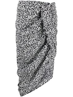 Veronica Beard юбка с цветочным принтом
