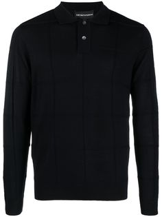 Emporio Armani джемпер с вышивкой
