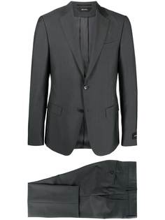 Z Zegna однобортный пиджак строгого кроя