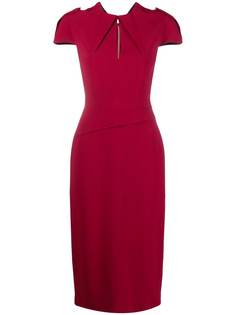 Roland Mouret платье миди с вырезами