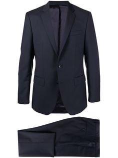 BOSS костюм с однобортным пиджаком