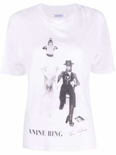 ANINE BING футболка Ida из коллаборации с TO David Bowie