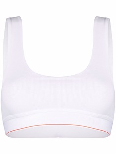 Calvin Klein топ в рубчик